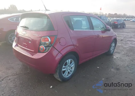 2014 Chevrolet Sonic Lt Auto from USA, damaged, VIN 1G1JC6SH9E4124469